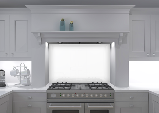 Picture of COLOURED GLASS SPLASHBACKS