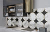 Marble Circles Splashback