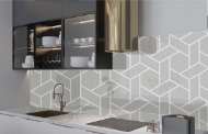 Modern Weave Splashback