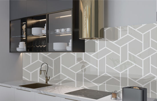 Modern Weave Splashback