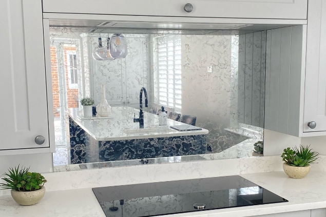 Nuvola Antique Mirror Splashback Nuvola Antique Mirror Splashback