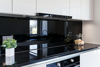 Black Glass Splashback