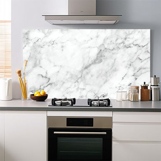 Grey Marble Splashback