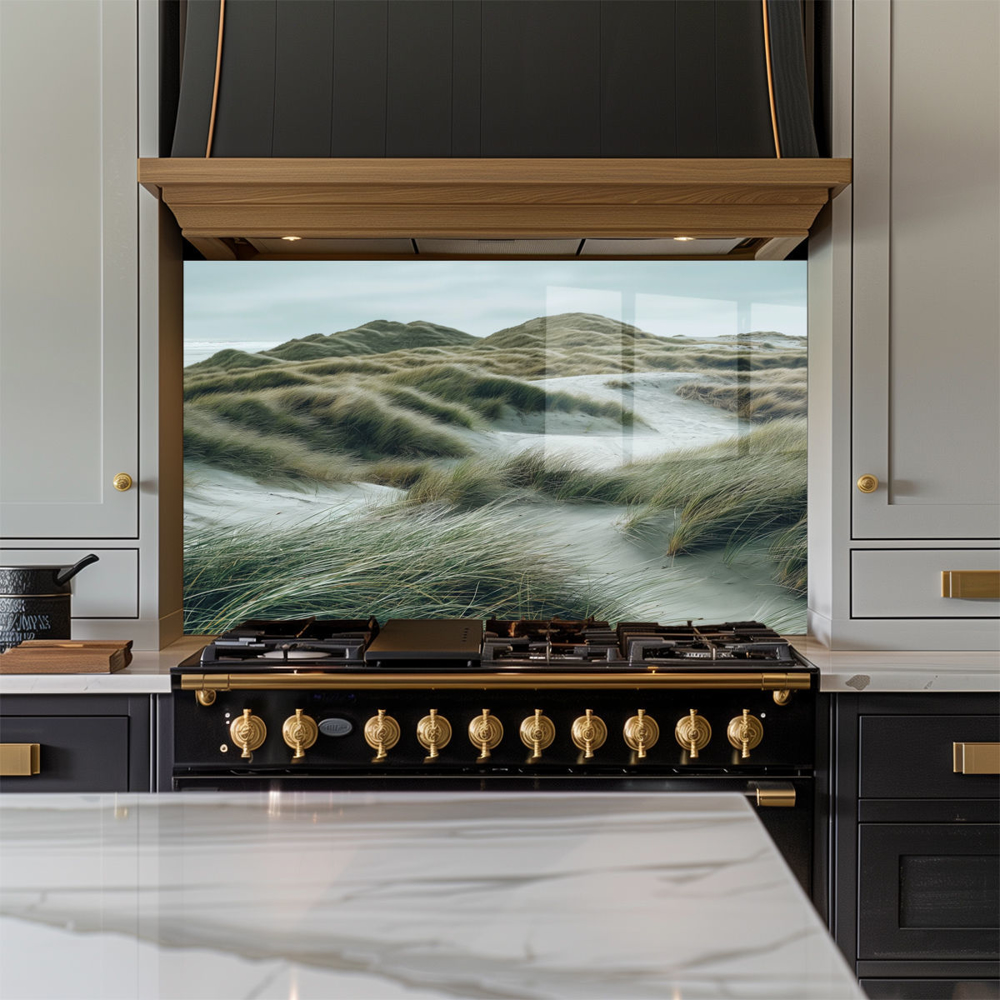Sand Dunes Glass Splashback