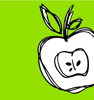 Picture of Green Apple Glass Kitchen Splashback