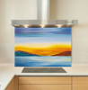 Sunset Glass Kitchen Splashback