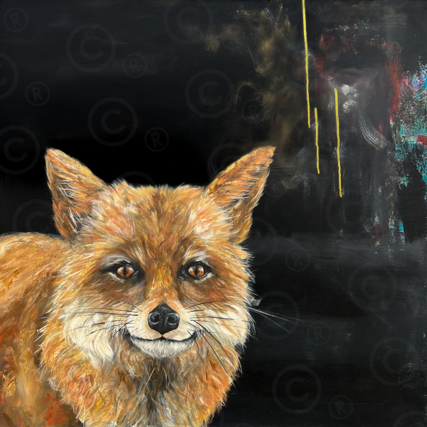 Picture of Sauntering Through Stranmillis Streetlights - By Emily Johnston Glass Kitchen Splashback
