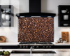 Coffee Beans Glass Splashback