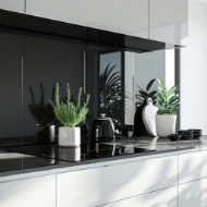 Picture of COLOURED GLASS SPLASHBACKS