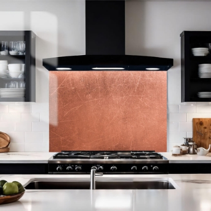 Polished Copper Splashback