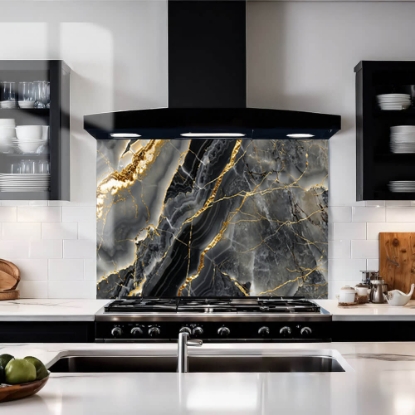 Gold Onyx Stone Splashback