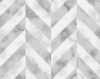 Grey Marble Chevron Splashback