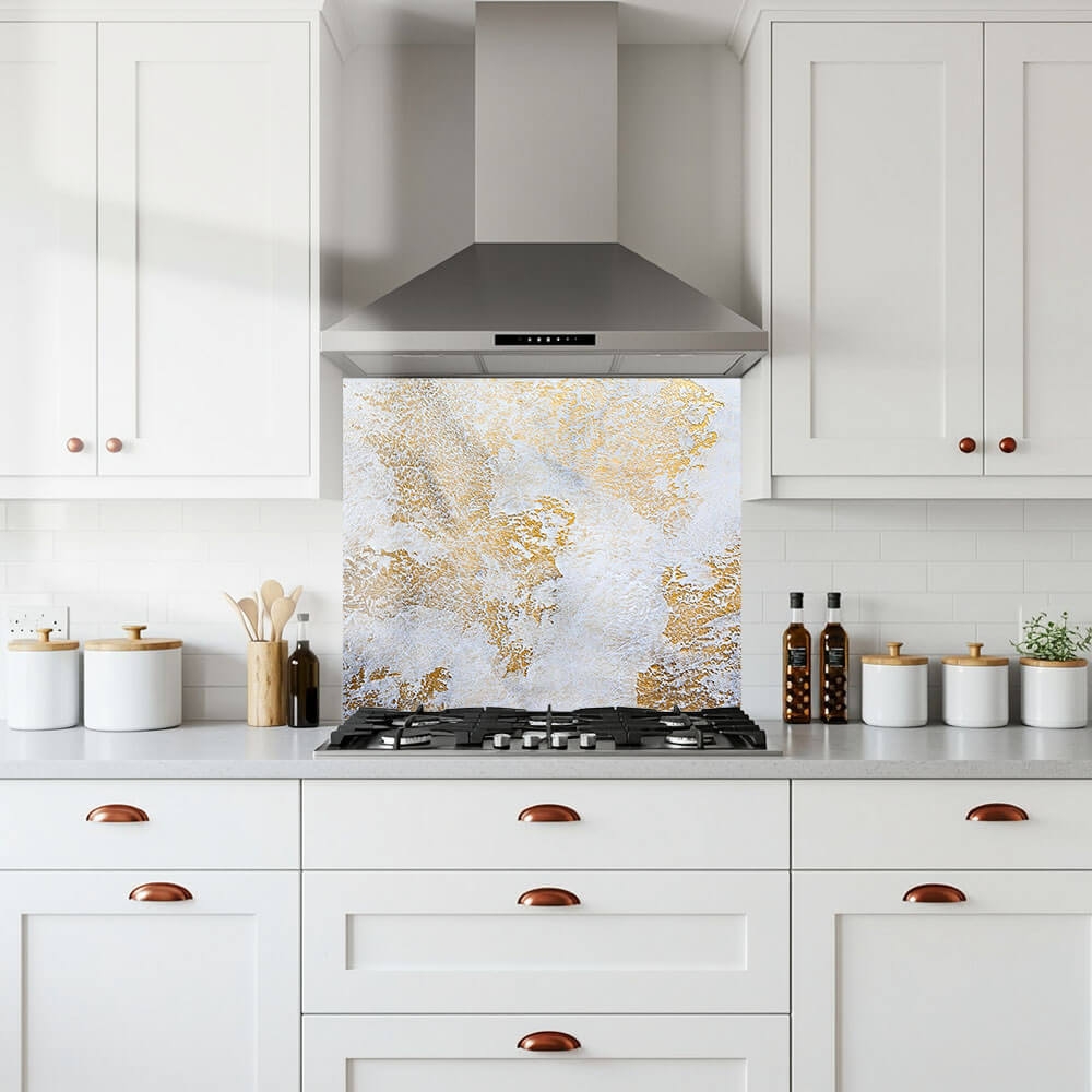 Polished Plaster Splashback