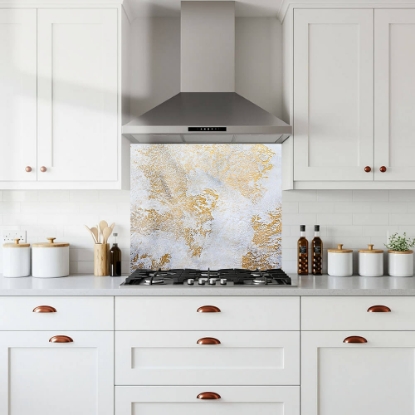 Polished Plaster Splashback