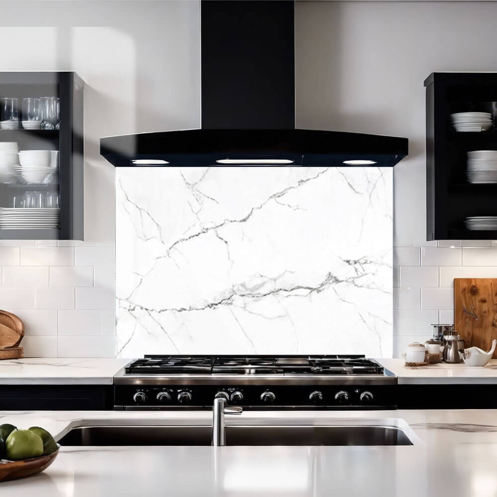 Carrara Marble Splashback