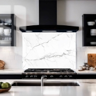 Carrara Marble Splashback
