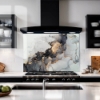 Carlantino Grey Glass Splashback