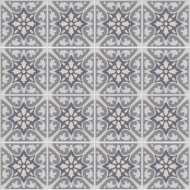 Encaustic Tiles Glass Splashback