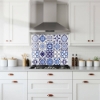Lisbon Mosaic Tiles Glass Splashback