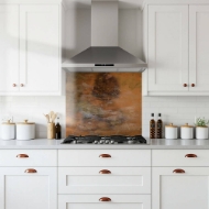 Burnished Copper Splashback