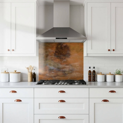Burnished Copper Splashback