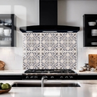 Filagree Tree Glass Splashback