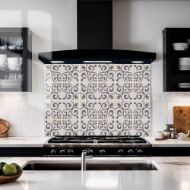 Filagree Tree Glass Splashback