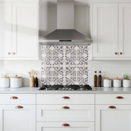Filagree Tree Glass Splashback
