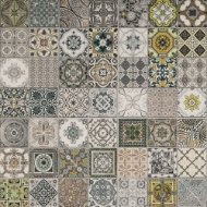 Saffron Minton Style Tile Splashback