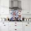 Multi Encaustic Tile Splashback
