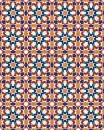 Moorish Tile Glass Splashback