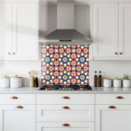 Moorish Tile Glass Splashback
