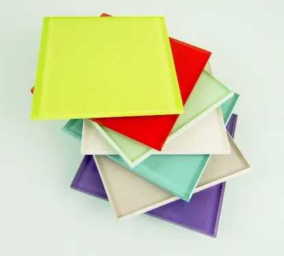 Picture of Coloured and Printed Splashback Samples