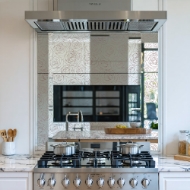 Picture of English Rose Mirror Splashback