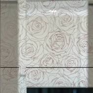 Picture of English Rose Mirror Splashback