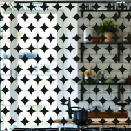 Picture of Diamond Pattern Mirror Splashback