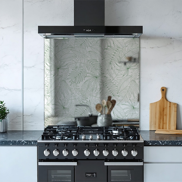 Picture of Tropical Leaves Mirror Splashback