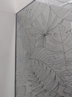 Picture of Tropical Leaves Mirror Splashback