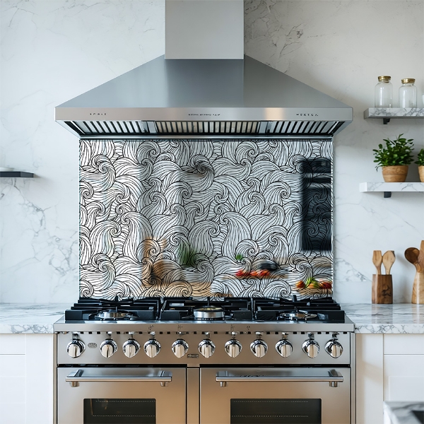 Picture of Ocean Wave Mirror Splashback
