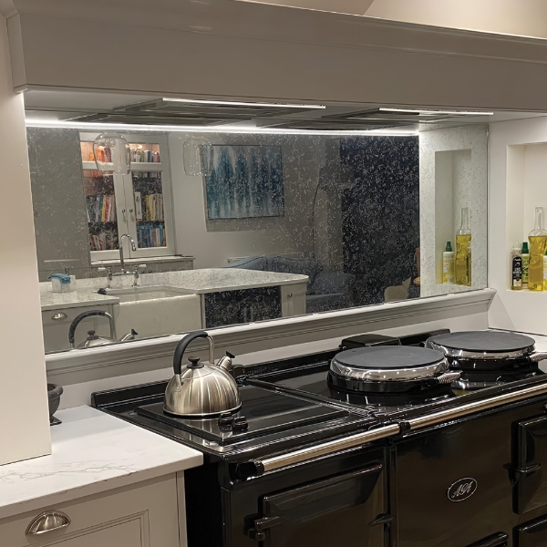 Picture of Distressed Mirror Splashback