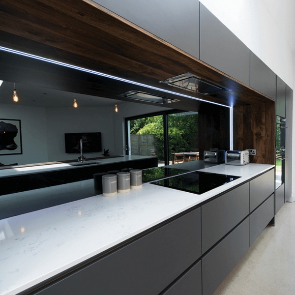 Picture of Grey Mirror Splashback
