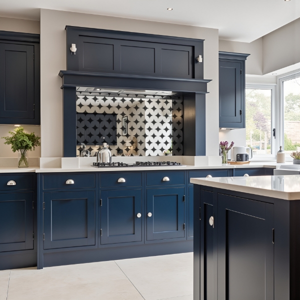 Picture of Diamond Pattern Mirror Splashback