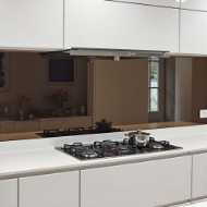 Picture of Bronze Mirror Splashback