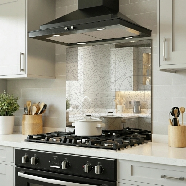 Picture of London Map Mirror Splashback