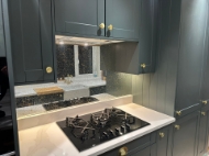 Gold Vein Mirror Splashback