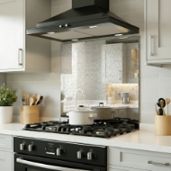 Stone Vein Mirror Splashback
