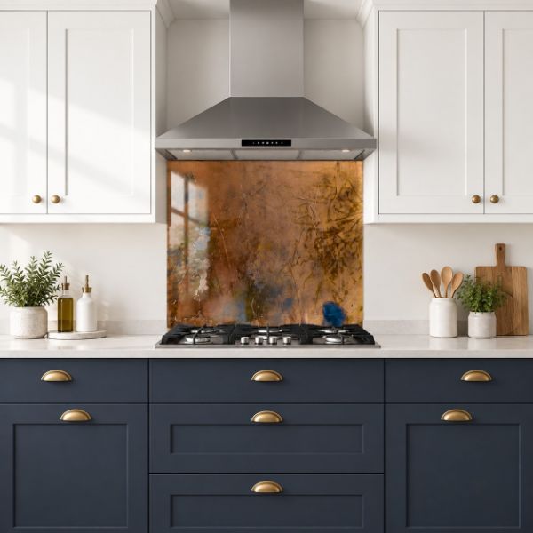 Picture of Distressed Copper Splashback