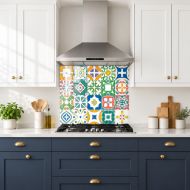 Picture of Seamless Mosaic Glass Splashback
