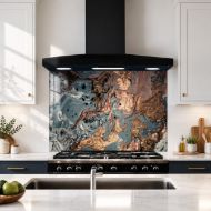 Liquid Bronze Splashback