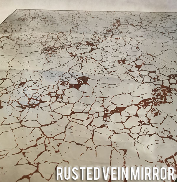 Rusted Vein Antique Mirror
